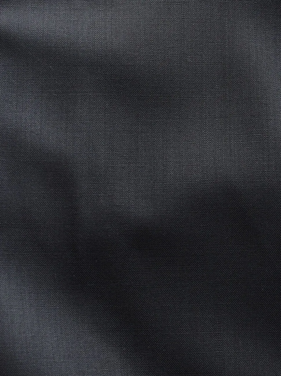 Black Regular Fit Slim Fit Signature Nova Fides 100% Italian Wool Suit Trousers