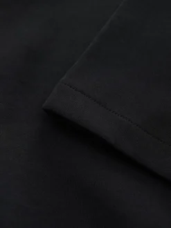 Black Regular Fit Smart Soft Touch Heavyweight T-Shirt