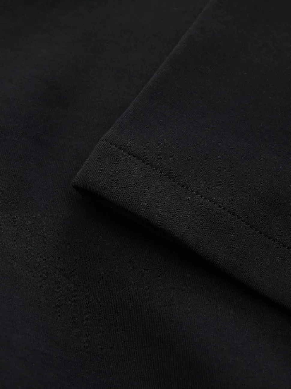 Black Regular Fit Smart Soft Touch Heavyweight T-Shirt