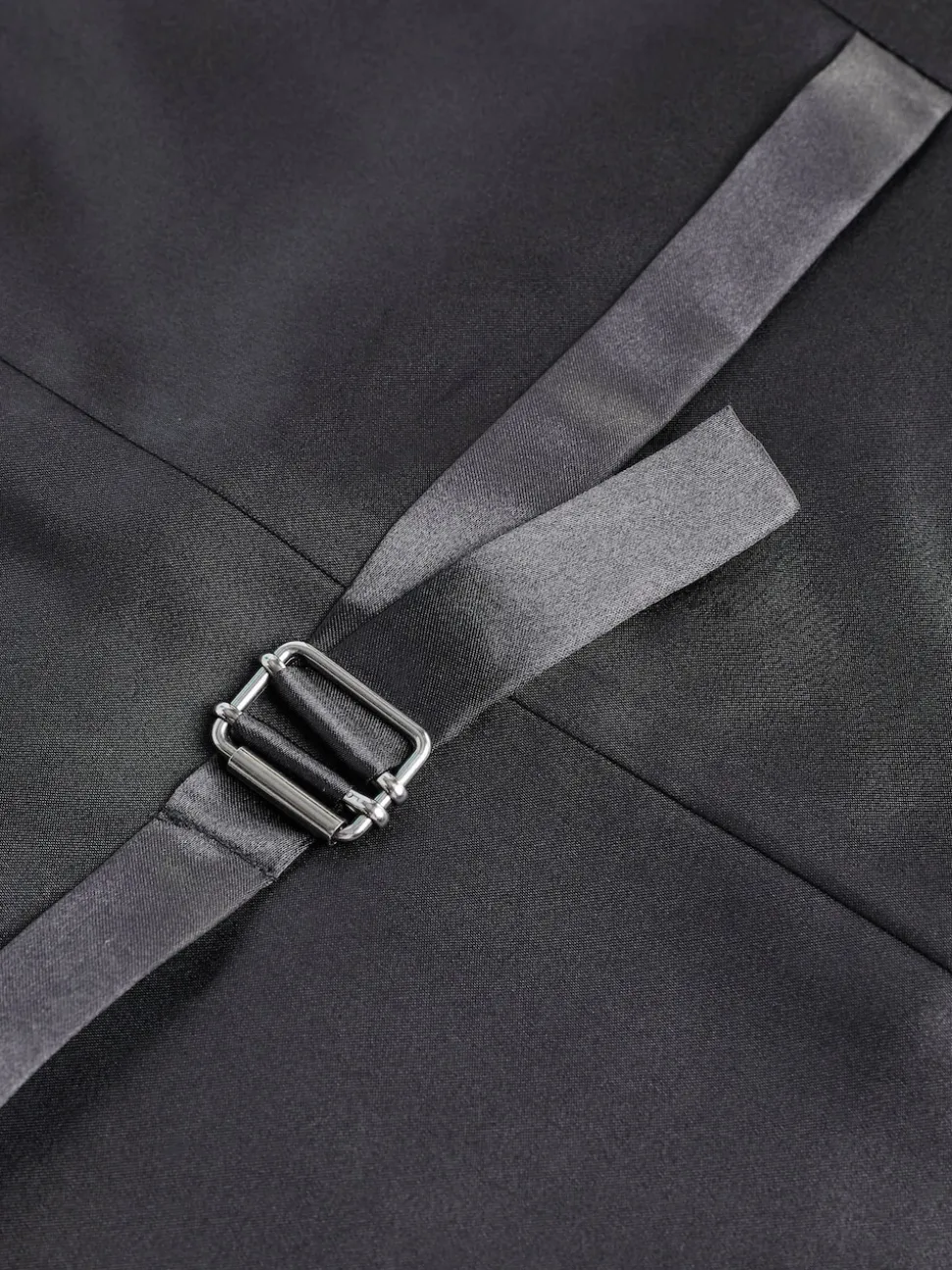 Black Regular Fit Waistcoat