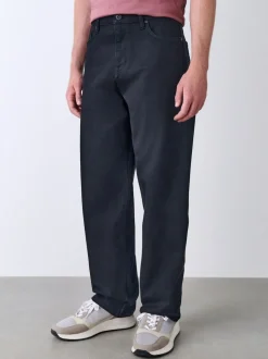 Black Relaxed Fit Motionflex Jeans