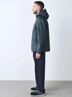 Black Relaxed Tapered Fit Vintage Wash Denim Jeans