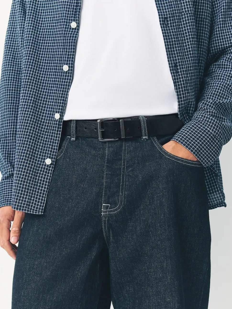 Black Reversible Belt