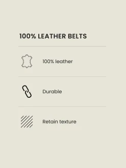 Black Reversible Print Smooth Leather Belt