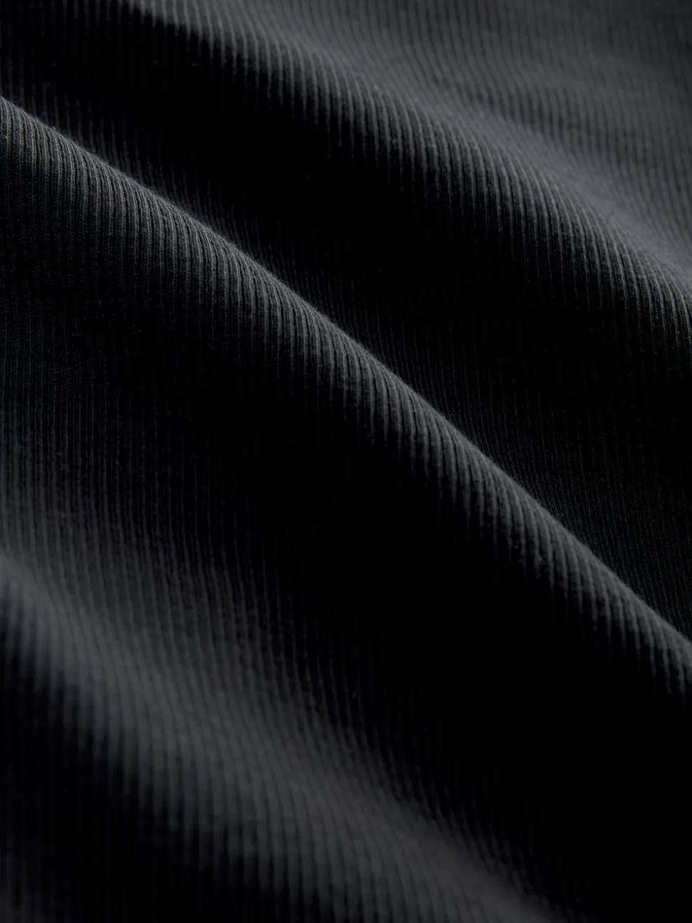 Black Rib Vests 5 Pack