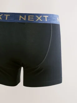 Black Rich Marl Waistband A-Front Boxers 10 Pack
