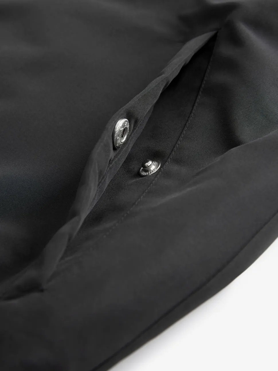 Black Shower Resistant Bomber Jacket