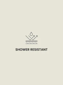 Black Shower Resistant Bomber Jacket