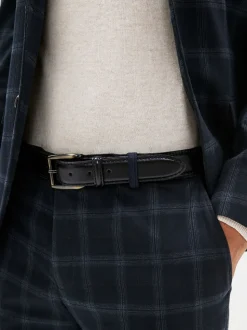 Black Signature Formal Belt