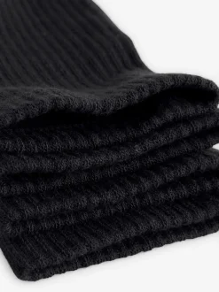 Black Signature Modal Cushioned Sports Socks 4 Pack