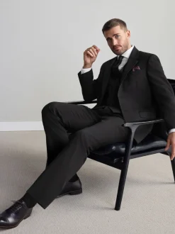 Black Signature Nova Fides Wool Waistcoat