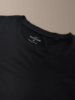 Black Signature TENCEL™ Lyocell T-Shirts 2 Pack