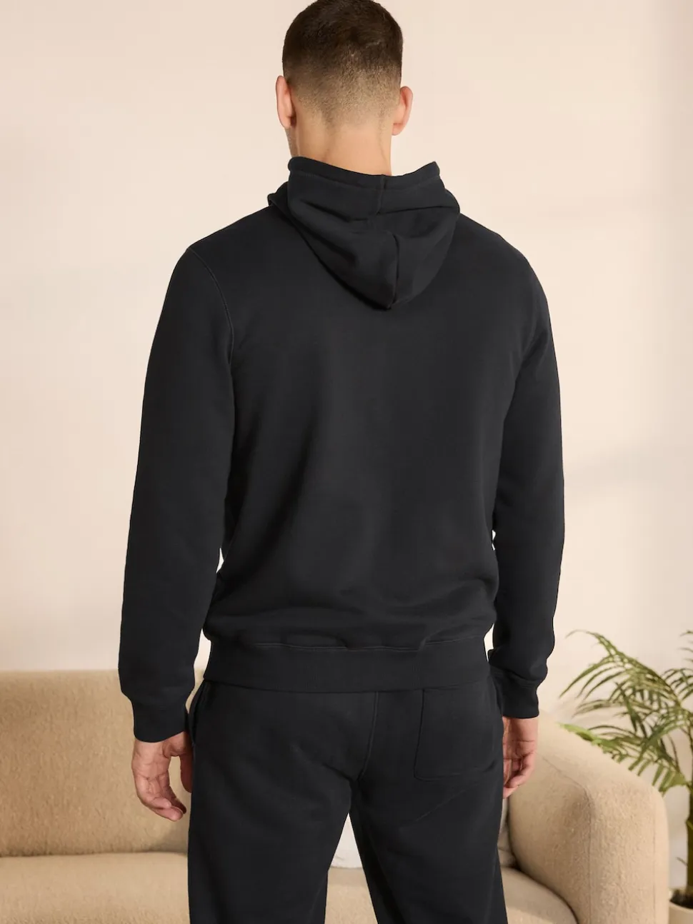 Black Single Hoodie