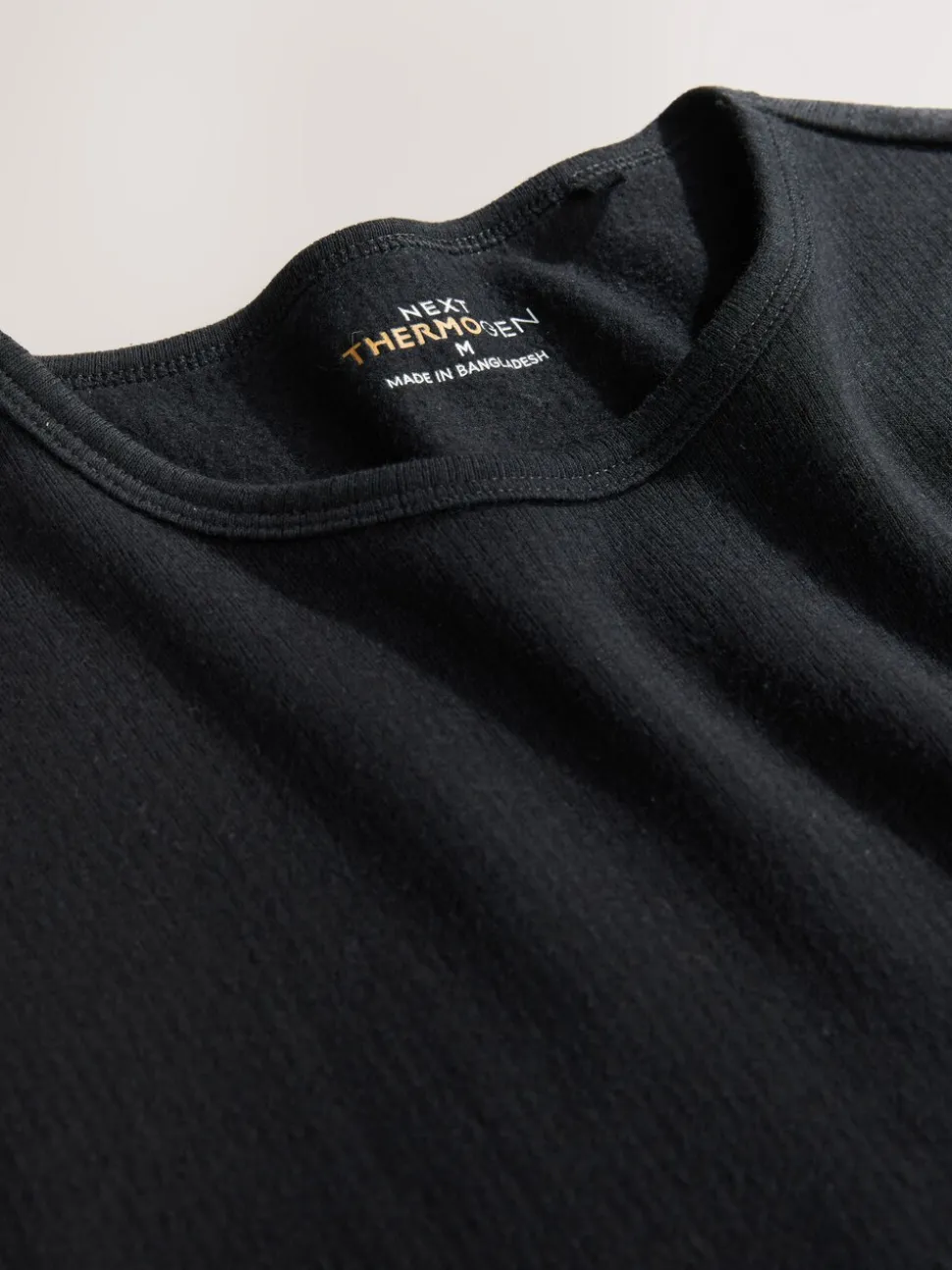 Black Single Thermogen Long Sleeve Top