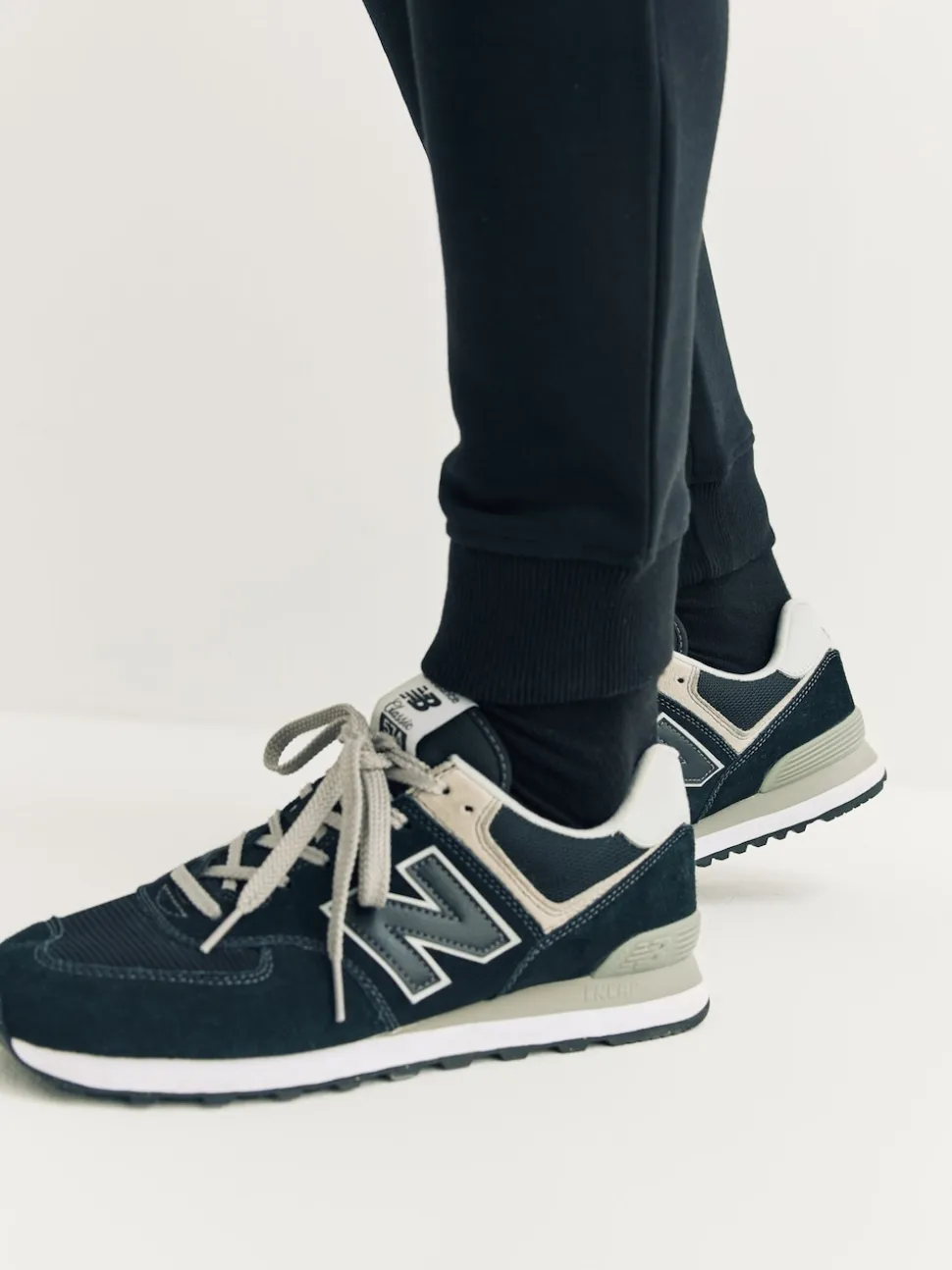 Black Skinny Fit Slim Fit Brushback Heavyweight Joggers