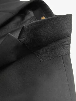 Black Skinny Fit Tuxedo Suit Jacket