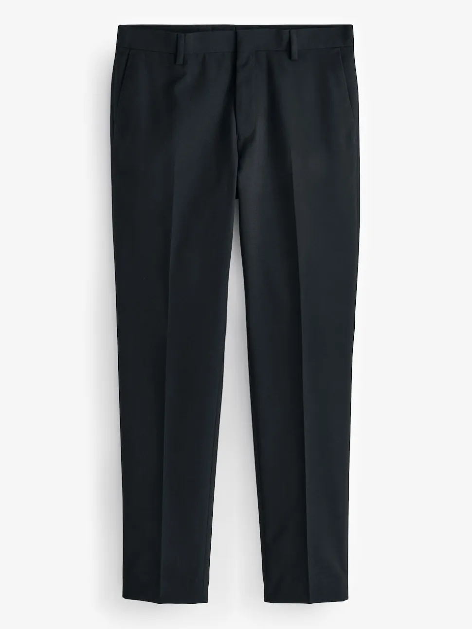 Black Skinny Fit Tuxedo Suit Trousers