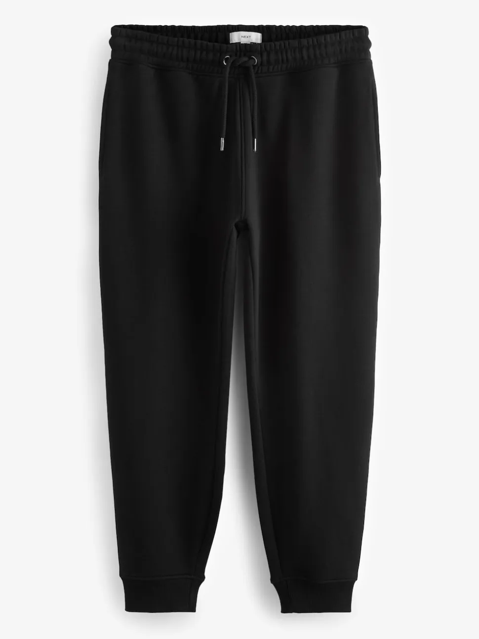 Black Slim Fit Brushback Heavyweight 2 Pack Joggers