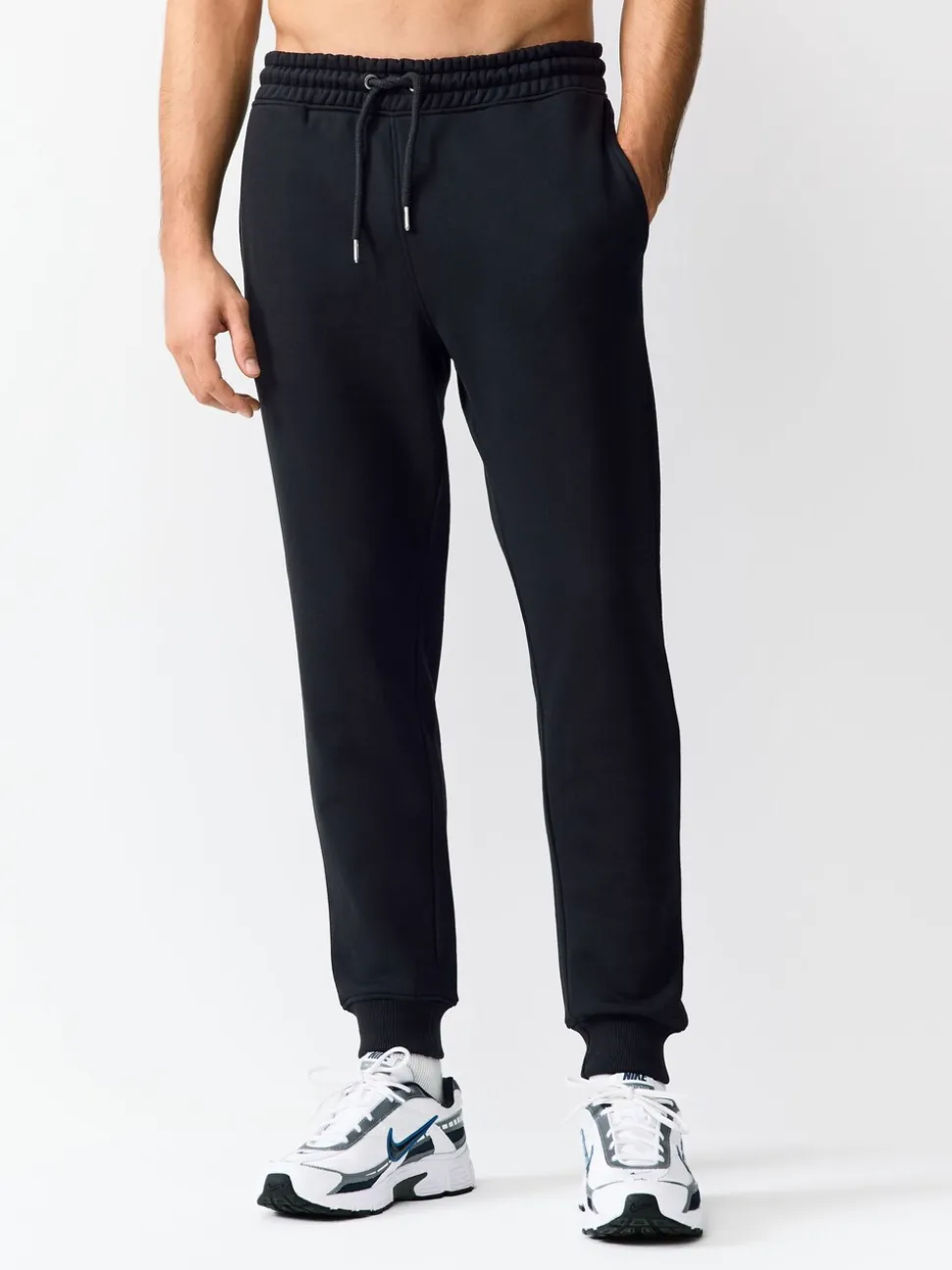 Black Slim Fit Cotton Rich Jersey Joggers 2 Pack