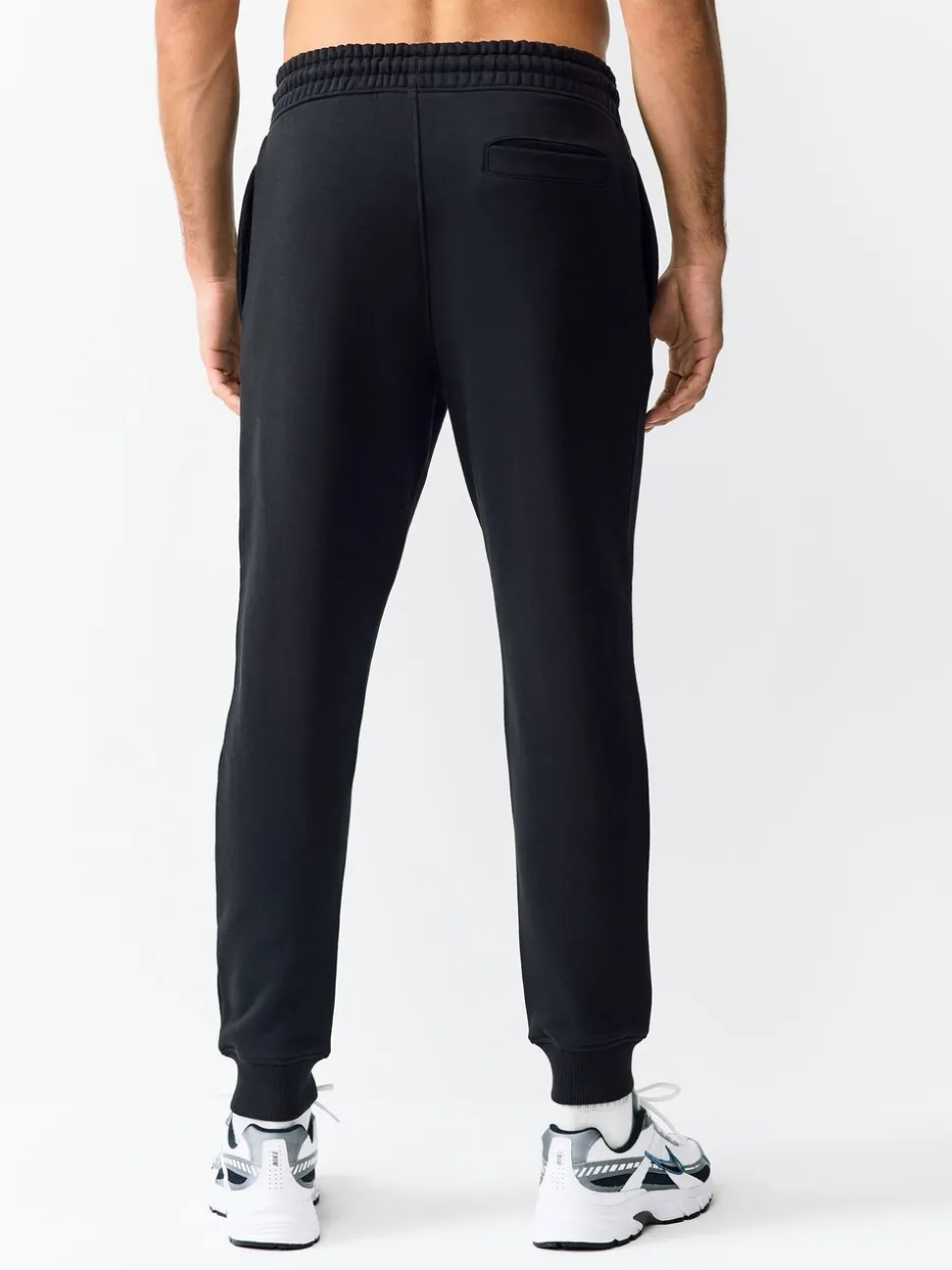 Black Slim Fit Cotton Rich Jersey Joggers 2 Pack