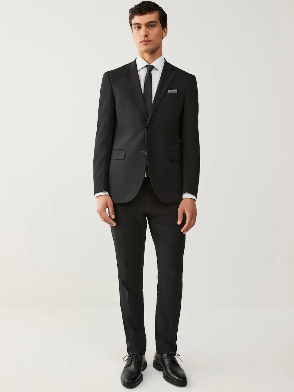 Black Slim Fit Essential Suit Jacket