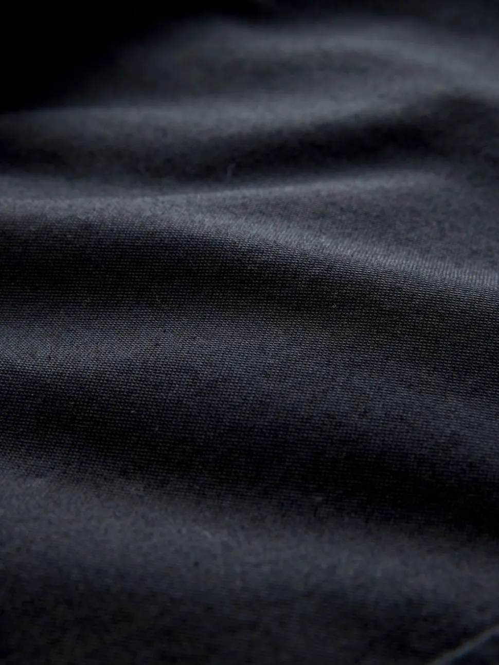 Black Slim Fit Long Sleeve Oxford Shirt
