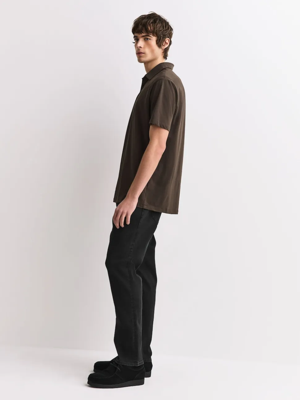 Black Slim Fit Signature Ultra Soft Touch Denim Jeans