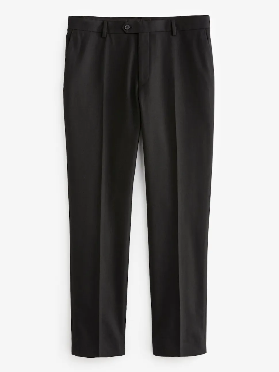 Black Slim Fit Textured Suit Trousers