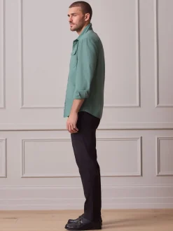 Black Slim Fit Ultimate Chino Trousers
