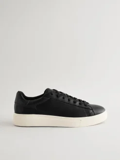 Black Smart Casual Longline Trainers