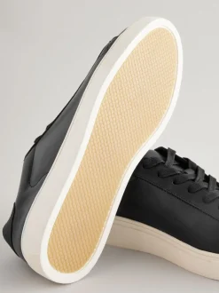 Black Smart Casual Longline Trainers