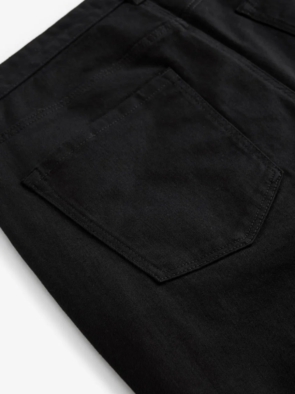 Black Solid Single Slim Fit Classic Stretch Jeans