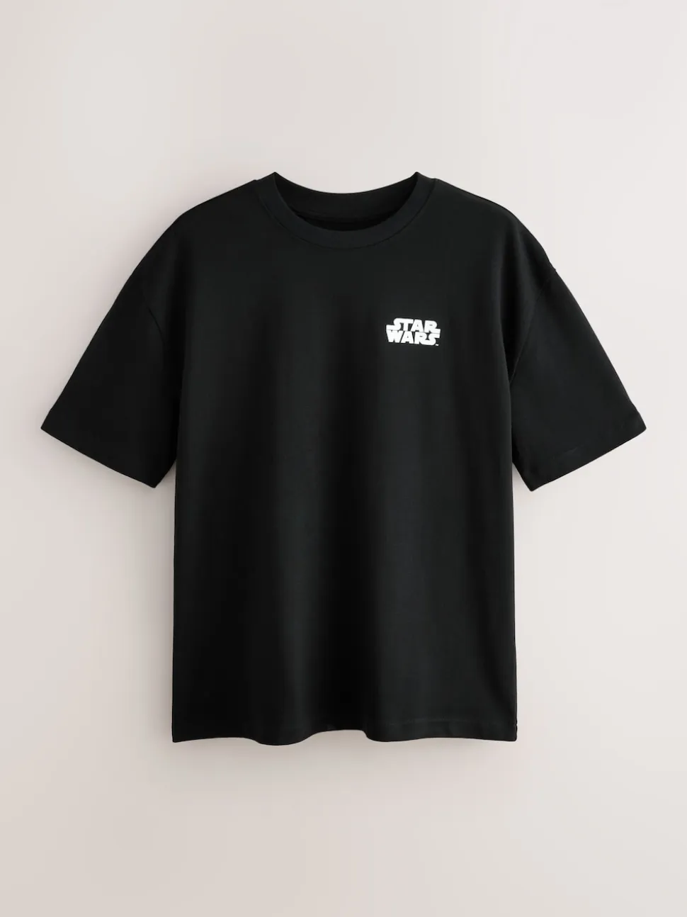 Black Star Wars Licence T-Shirt