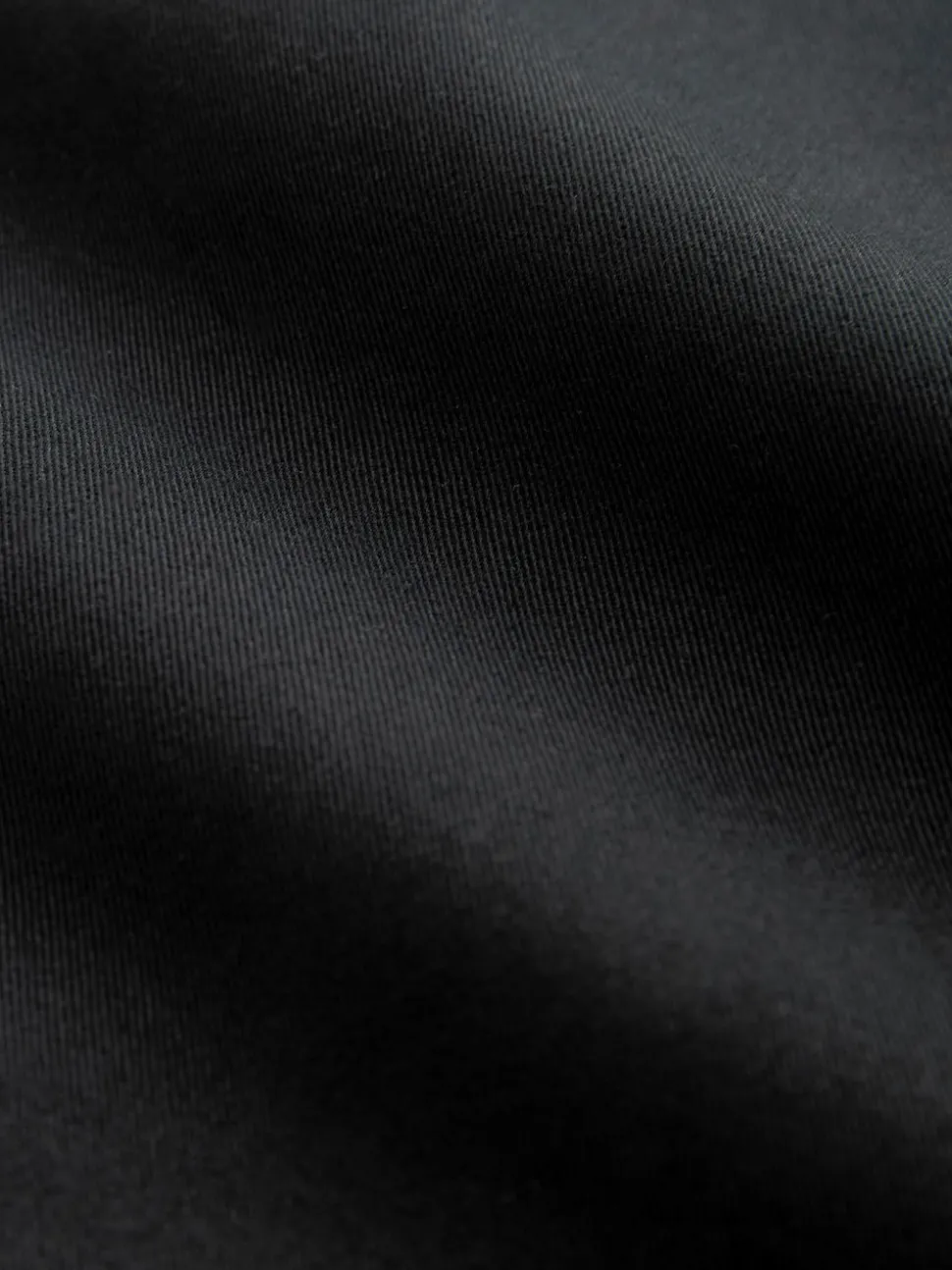 Black Straight Fit 100% Cotton Chino Trousers