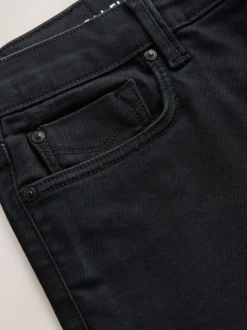 Black Straight Fit Motionflex Jeans