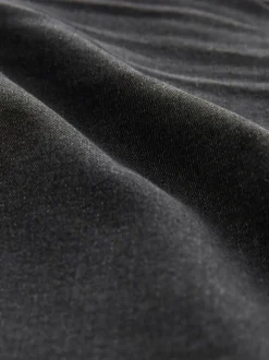 Black Straight Fit Straight Fit Essential Stretch Jeans