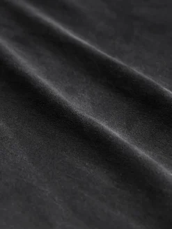 Black Straight Fit Stretch Chinos Trousers