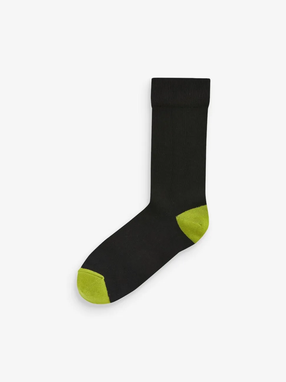 Black Stripe 7 Pack Cotton Rich Socks