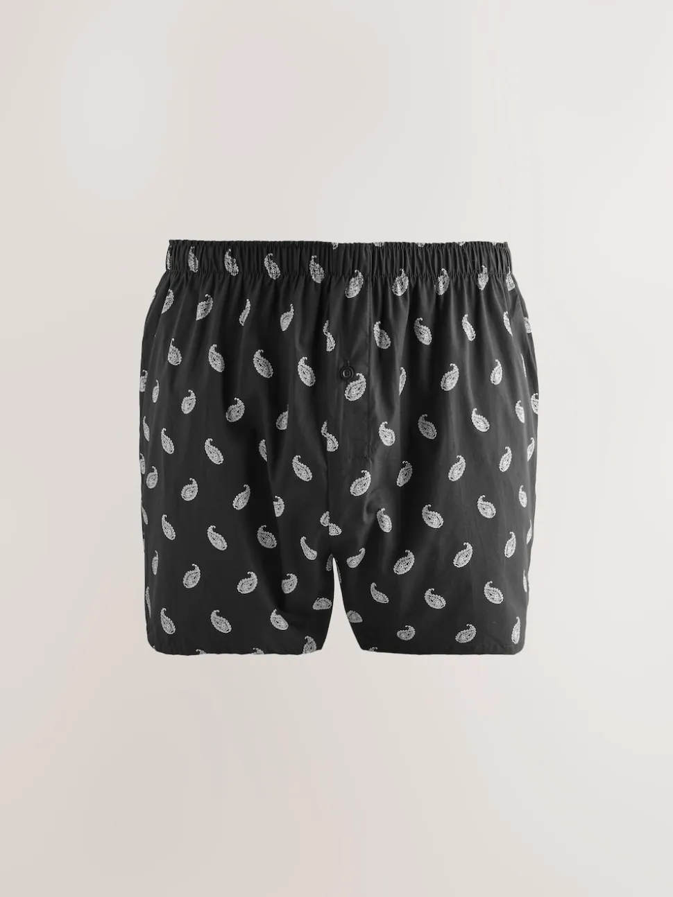 Black Stripe 4 pack Woven Pure Boxers