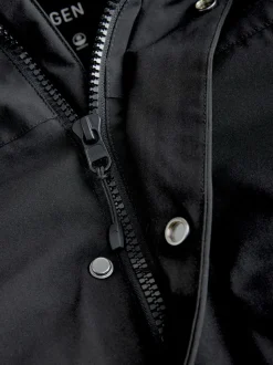 Black ThermoGen Parka Jacket with Borg Lining