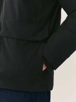Black ThermoGen Parka Jacket with Borg Lining
