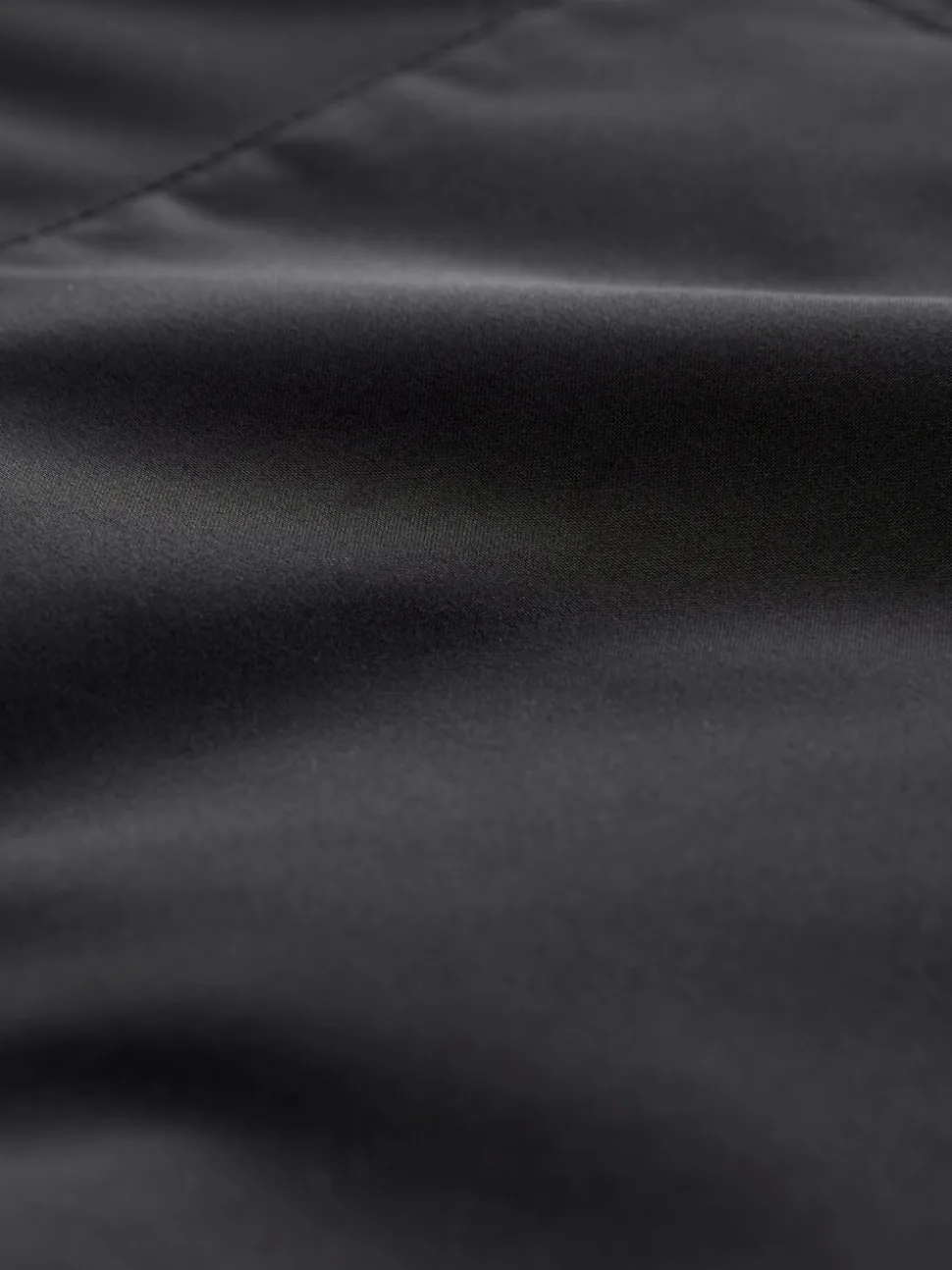 Black ThermoGen Shower Resistant Wadded Jacket
