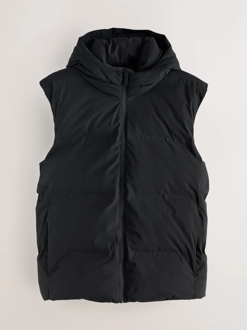 Black ThermoGen Shower Resistant Puffer Gilet