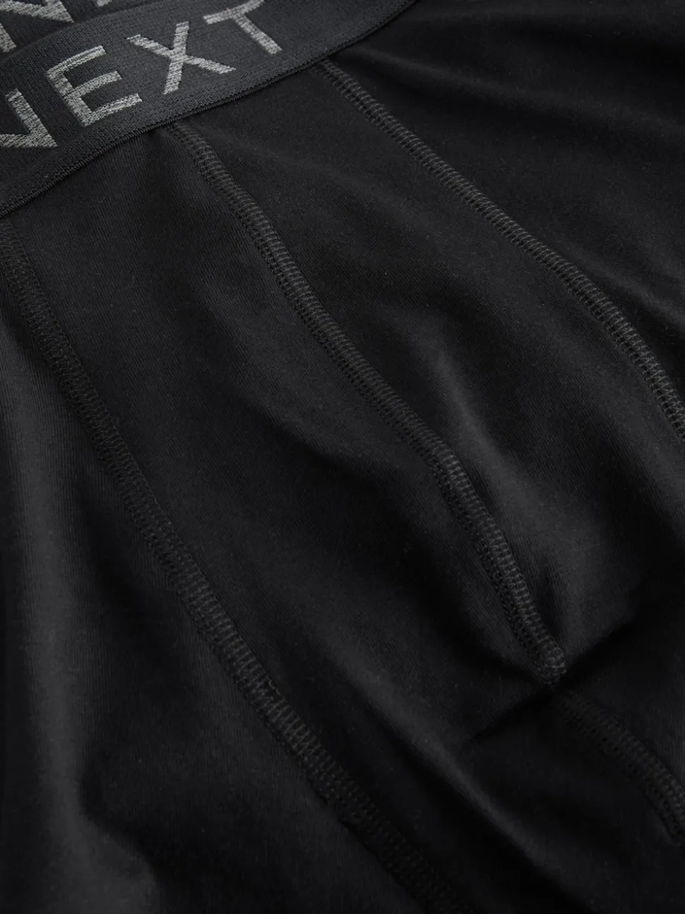 Black Waistband Hipster Boxers 5 Pack