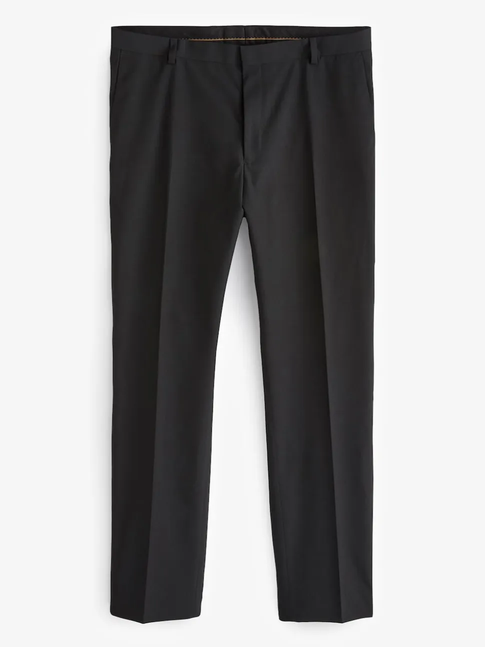 Black with Tape Detail Tailored Fit Tuxedo Suit Trousers