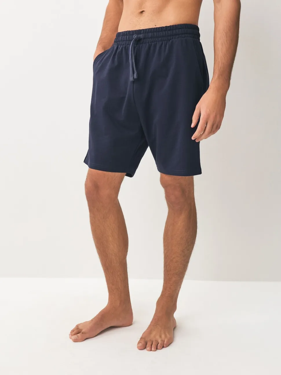 Black/Blue/Grey Loopback Soft Touch 5 Pack Joggers Shorts