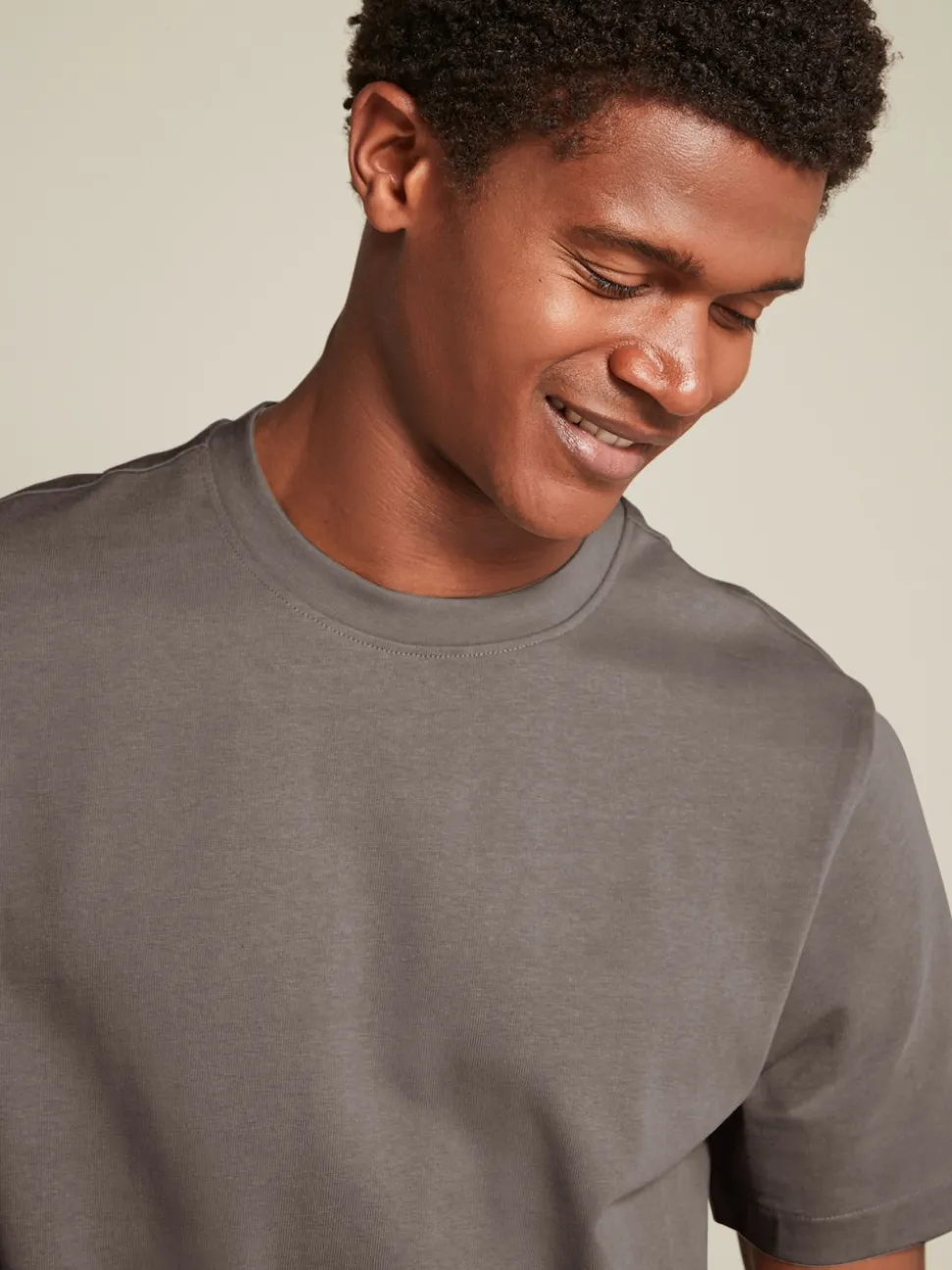 Black/Brown/Light Neutral Relaxed Fit Heavyweight T-Shirts 3 Pack