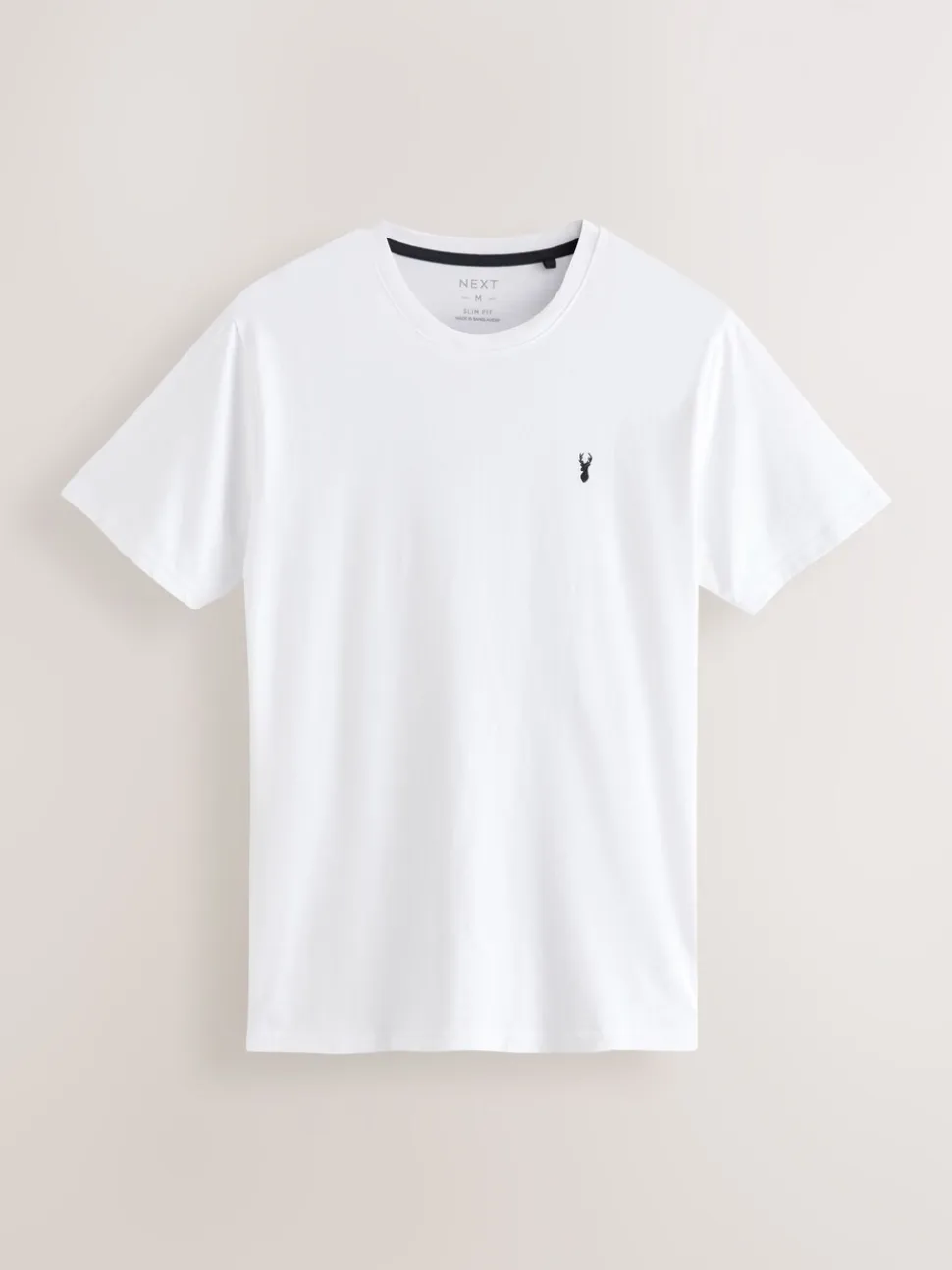 Black/Burg/White/Grey Regular Fit T-Shirts 4 Pack