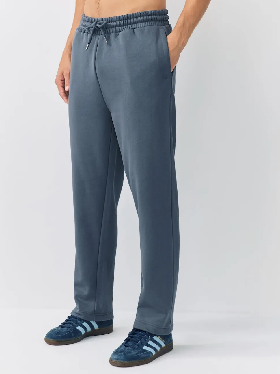 Black/Chocolate Brown/Steel Blue Brushback Heavyweight 3 Pack Joggers