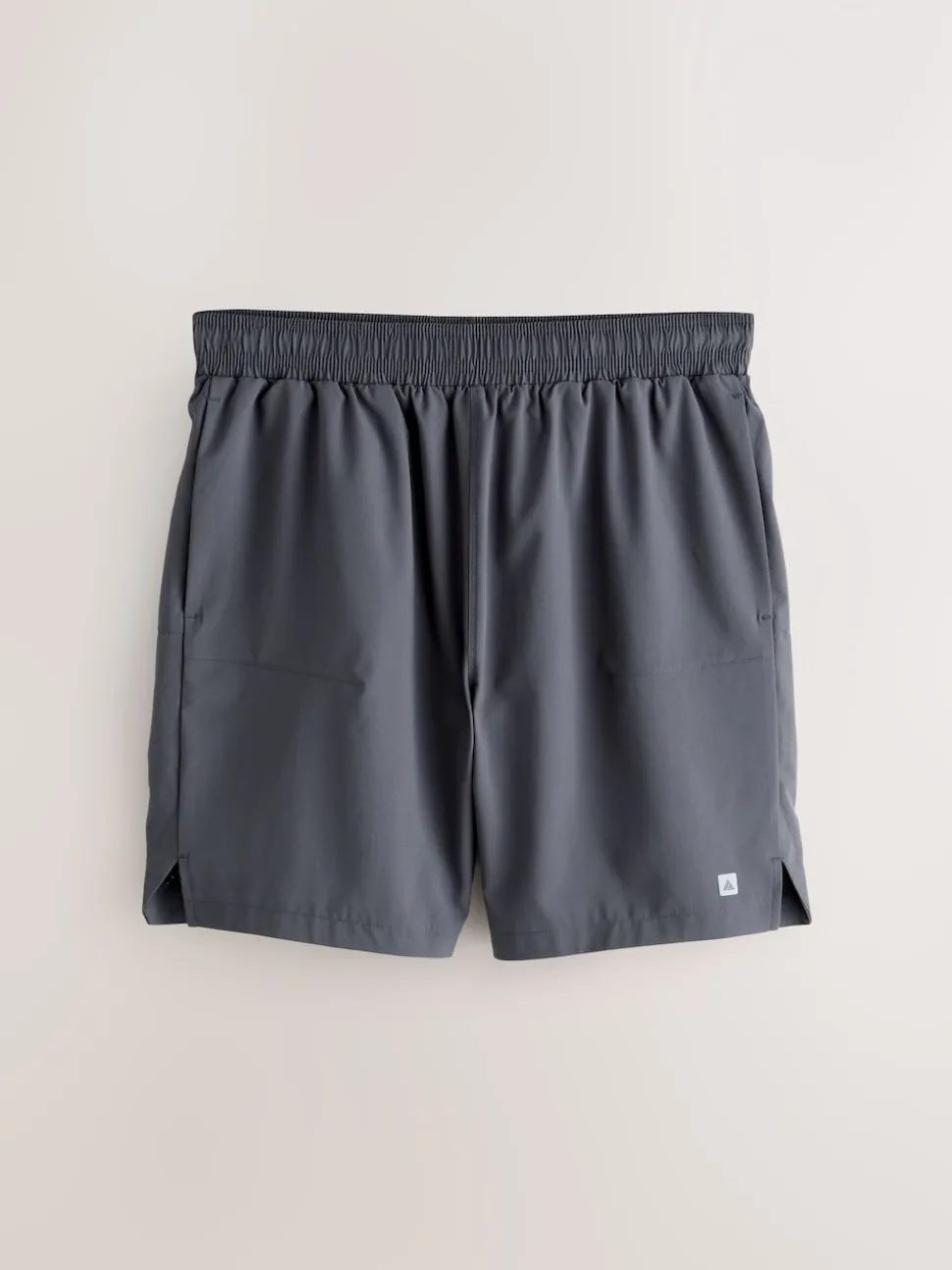 Black/Grey 7 Inch Active Gym Sports Shorts 2 Pack